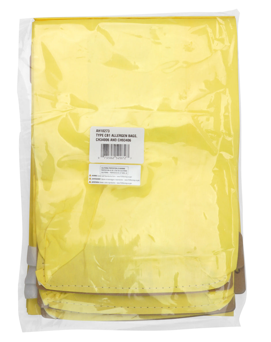Bag for Hoover Hushtone Back Pack Vacuum - Pack of 10 Bags - AH10273