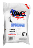 Microfilter Bag for Commercial Canister Vacuum Perfect C105 - Pack of 9 Bags