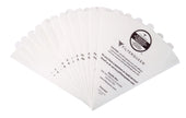Cone Shape Paper Bag for Filter Queen Vacuum - Pack of 12 Bags + 2 Motor Filters - 5404011900