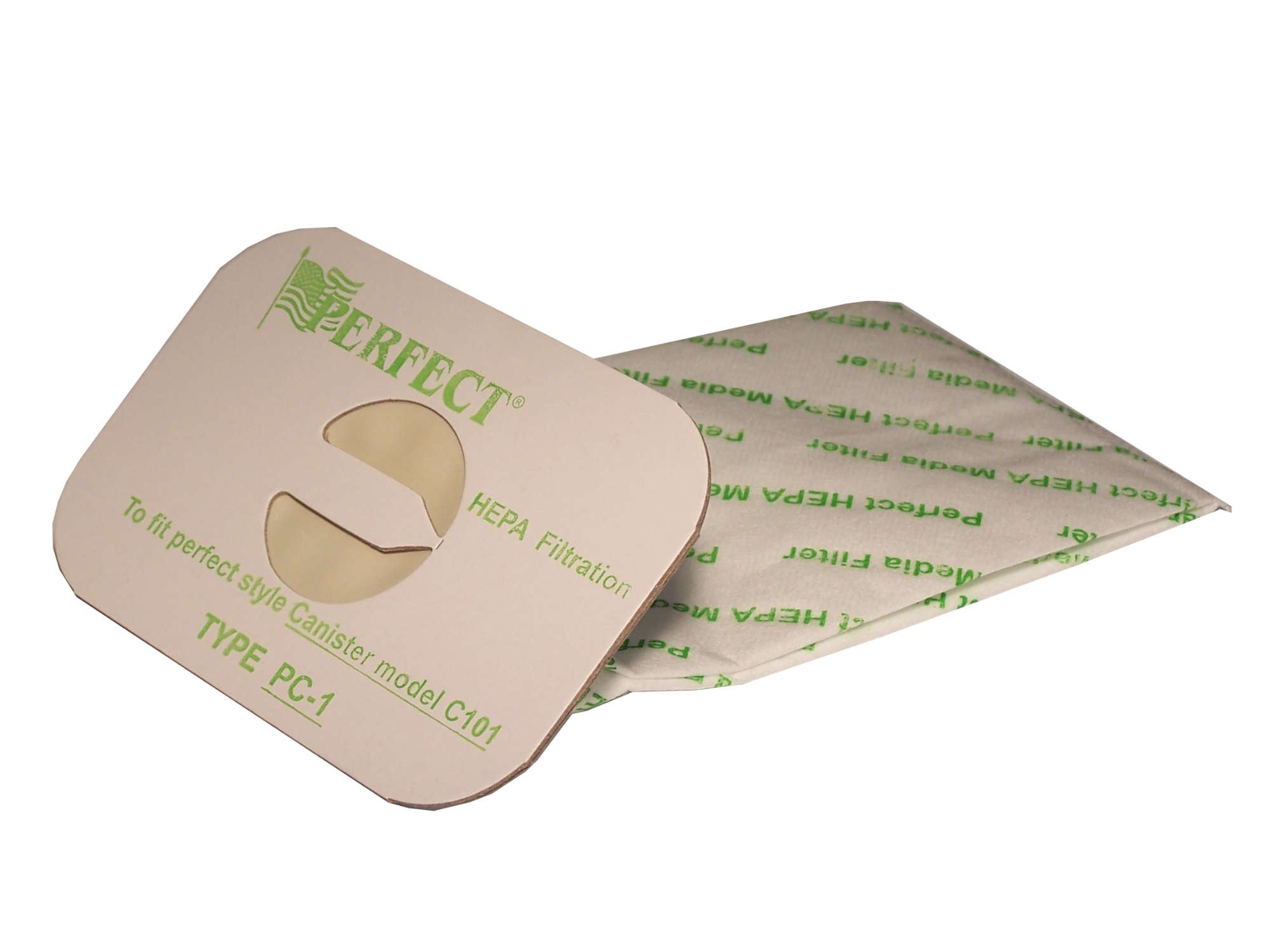Microfilter Hepa Vacuum Bag for Electrolux Canister Vacuum Cleaner Style C (All Models) and Perfect C101, C103 & C104 - Pack of 9 Bags - VAC15