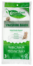 HEPA Microfilter Vacuum Bag for Electrolux Style S, 6500, 69900 and CV140 Series - Pack of 3 Bags - Envirocare A135
