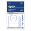 HEPA Microfilter Bag for Johnny Vac Commercial Vacuum JV5 and Ghibli AS5 - Pack of 5 Bags