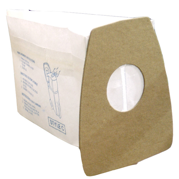 Paper Bag for Eureka Type C Vacuum - Pack of 3 Bags - Envirocare 817SWJV