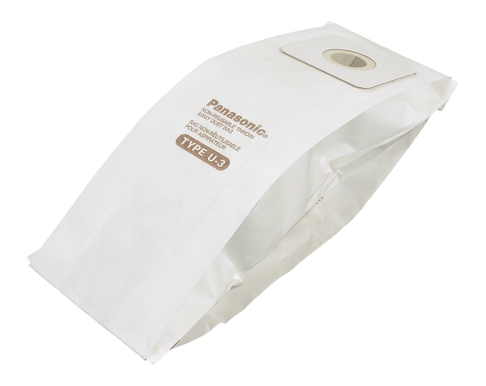 Paper Bag for Panasonic Type U-3 Vacuum - Pack of 6 Bags