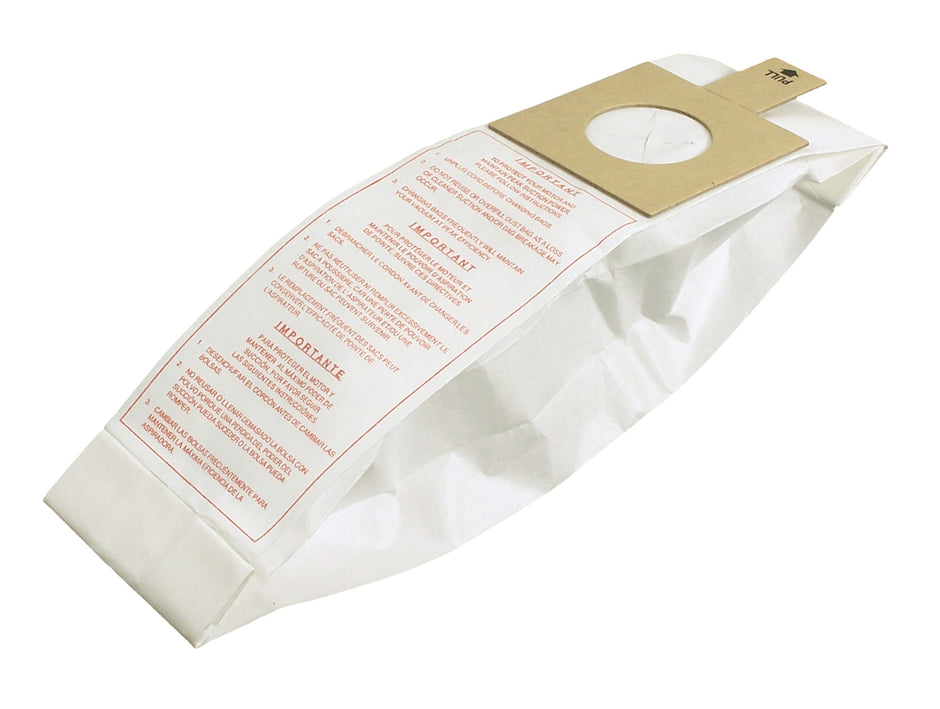 Paper Bag for Dirt Devil Type K Vacuum - Pack of 3 Bags - Envirocare 120SW