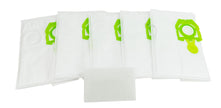 HEPA Microfilter Bag for Zelmer VC1500/VC2500 Vacuum - Pack of 5 Bags + 1 Filter