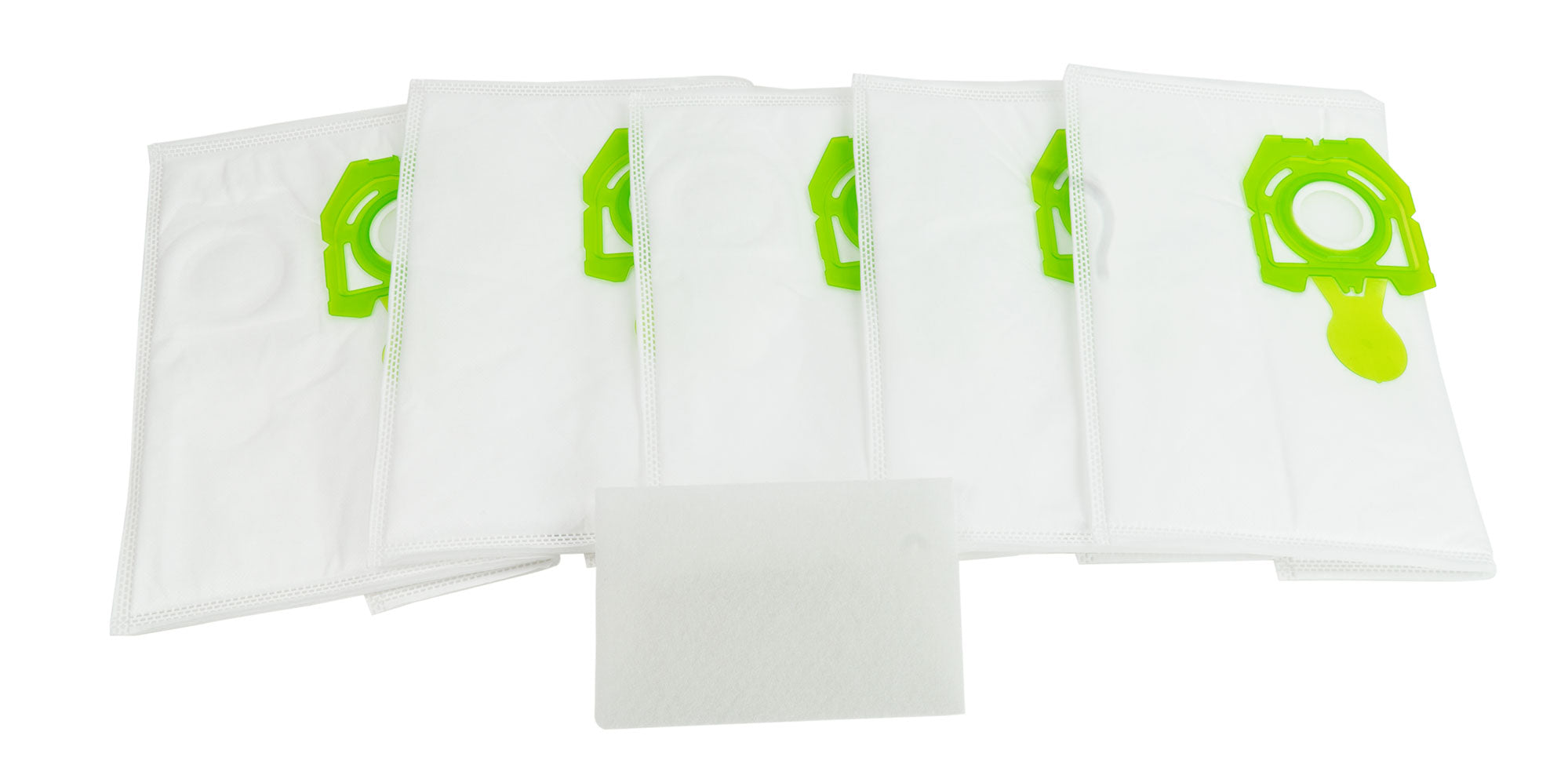 HEPA Microfilter Bag for Zelmer VC1500/VC2500 Vacuum - Pack of 5 Bags + 1 Filter