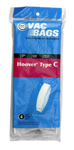 Hoover Paper Vacuum Bags - Type C - 3 bags per package