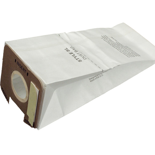 Microfilter Bag for Electrolux, Sanitaire Style SL Model S782 and SC785 Upright Vacuum - Pack of 3 Bags - Envirocare 156