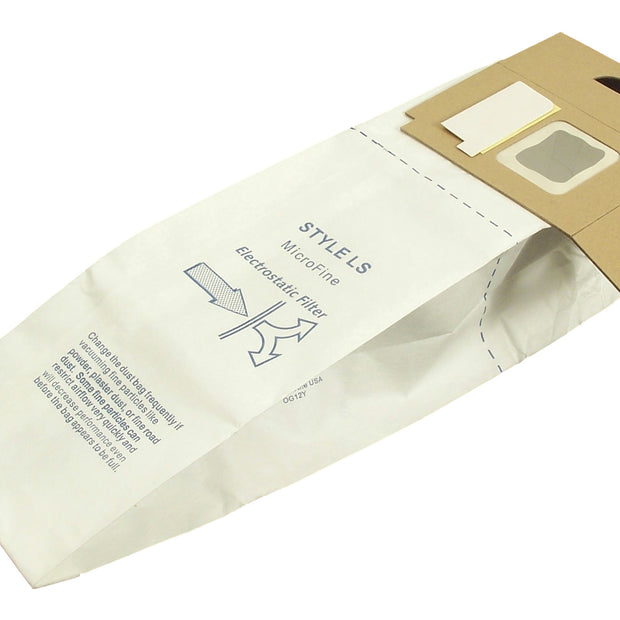 Microfilter Bag for Eureka Type LS Vacuum - Pack of 3 Bags - Envirocare 315