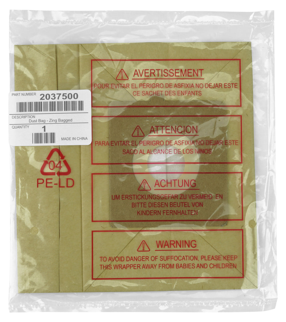 Paper Bag for Bissell 22Q3 Vacuum - 203-7500
