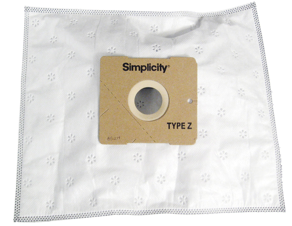 HEPA Microfilter Bag for Simplicity Snap, Jack and Jill Canister Vacuum - Pack of 6 Bags - SZH-6