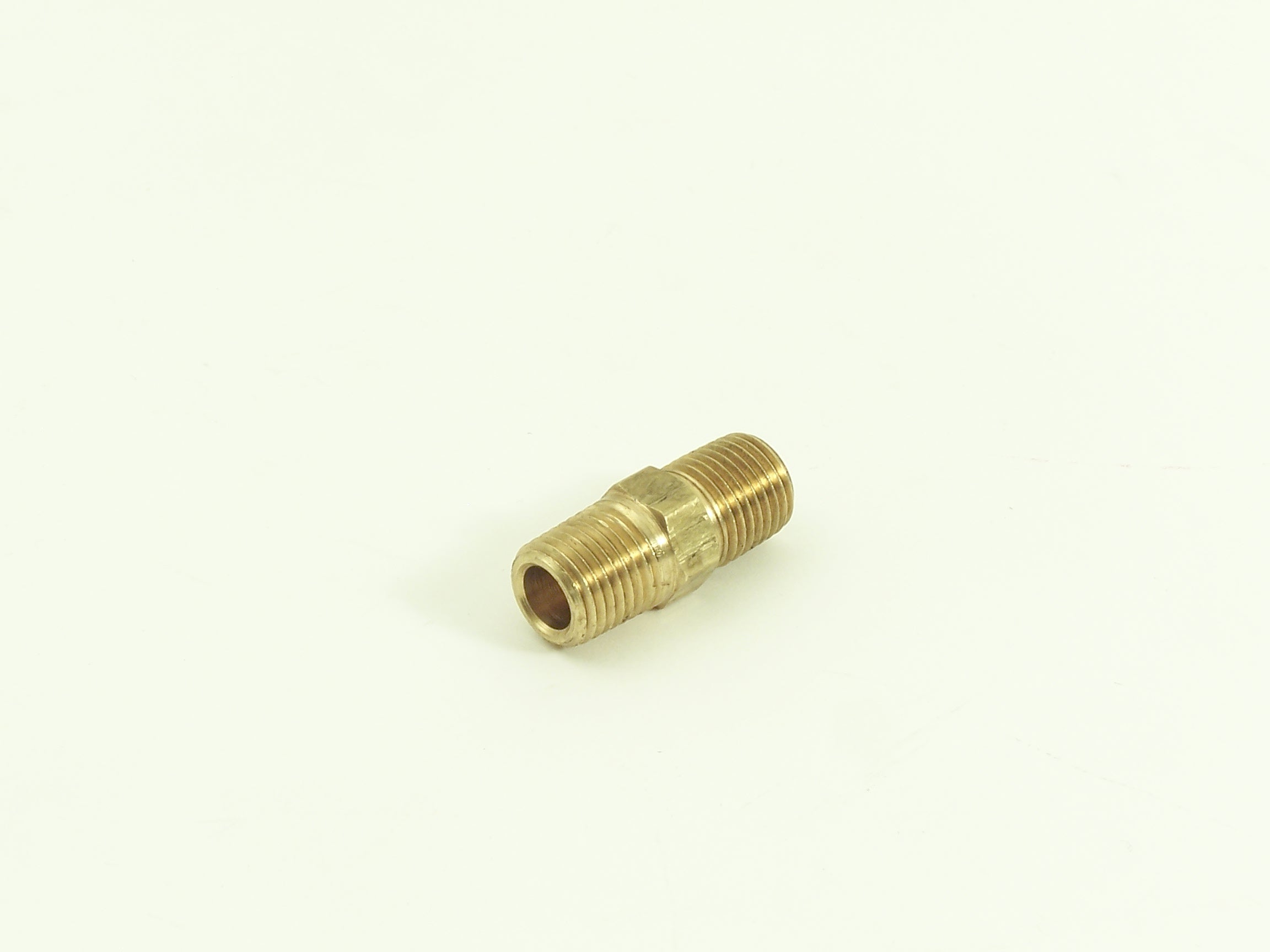 Hex Brass Coupling 1/4