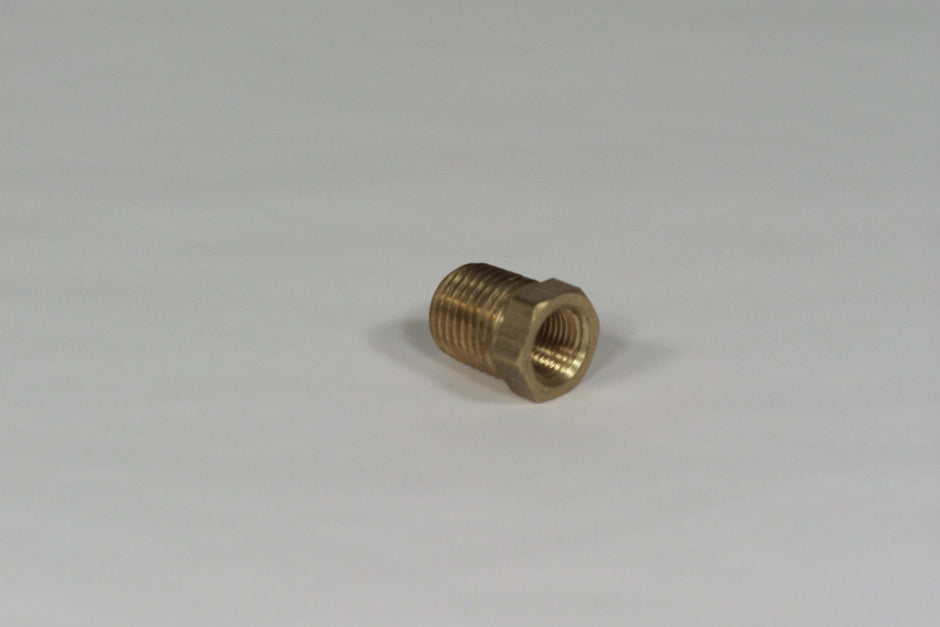 Brass Reducer - 3/8" (9.5 mm) dia - 1/2" (12.7 mm)