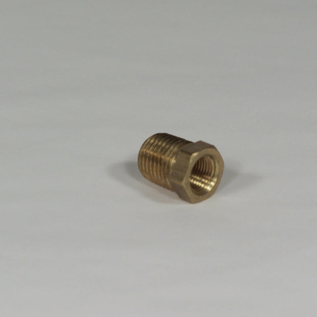 Brass Reducer - 3/8" (9.5 mm) dia - 1/2" (12.7 mm)