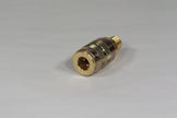 Brass Coupler B22 for A19 (F)