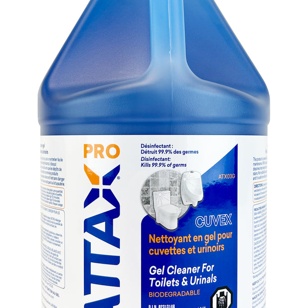 Gel Cleaner For Toilets & Urinals - 1,06 gal (4 L) - Attax Â® Pro