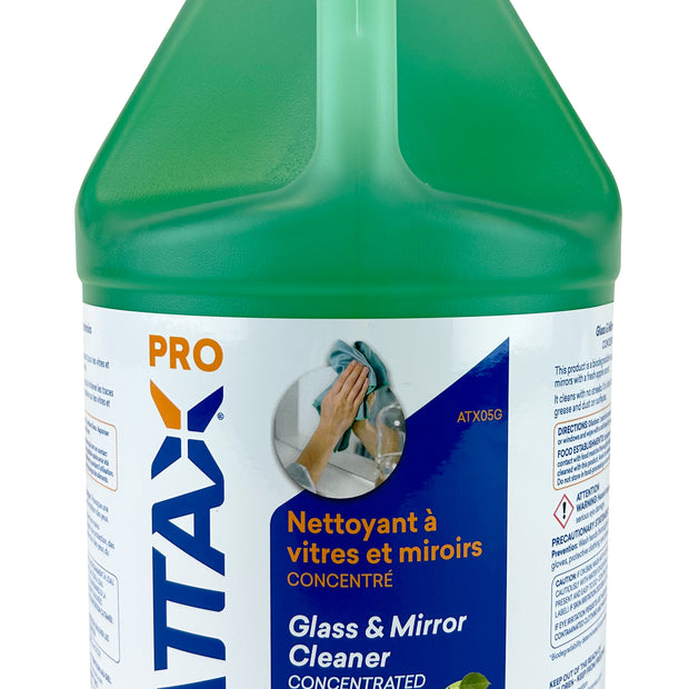 Glass & Mirror Cleaner - 1,06 gal (4 L) - Attax Â® Pro