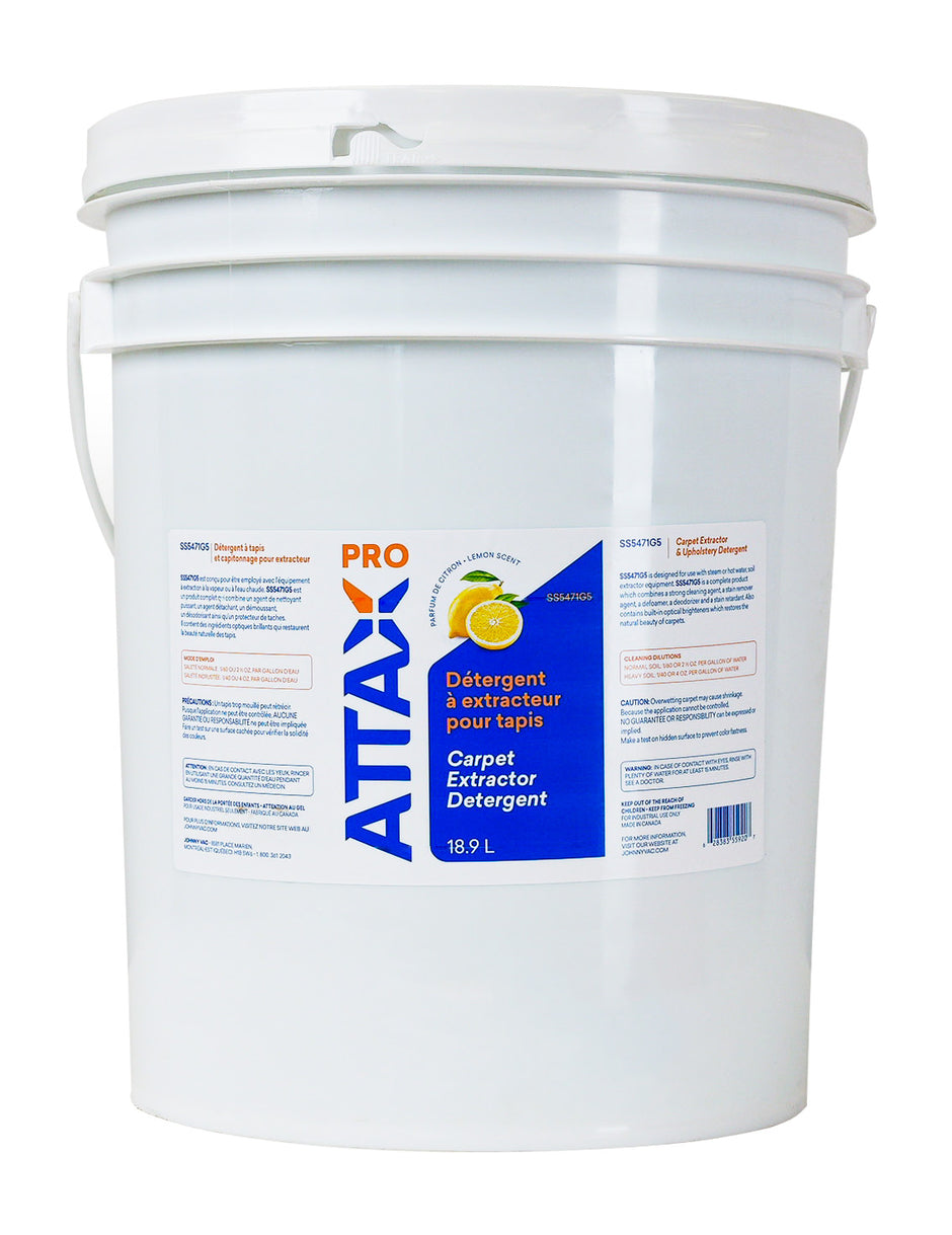 Carpet Extractor Detergent - 4,4 gal (20 L) - Attax Â® Pro