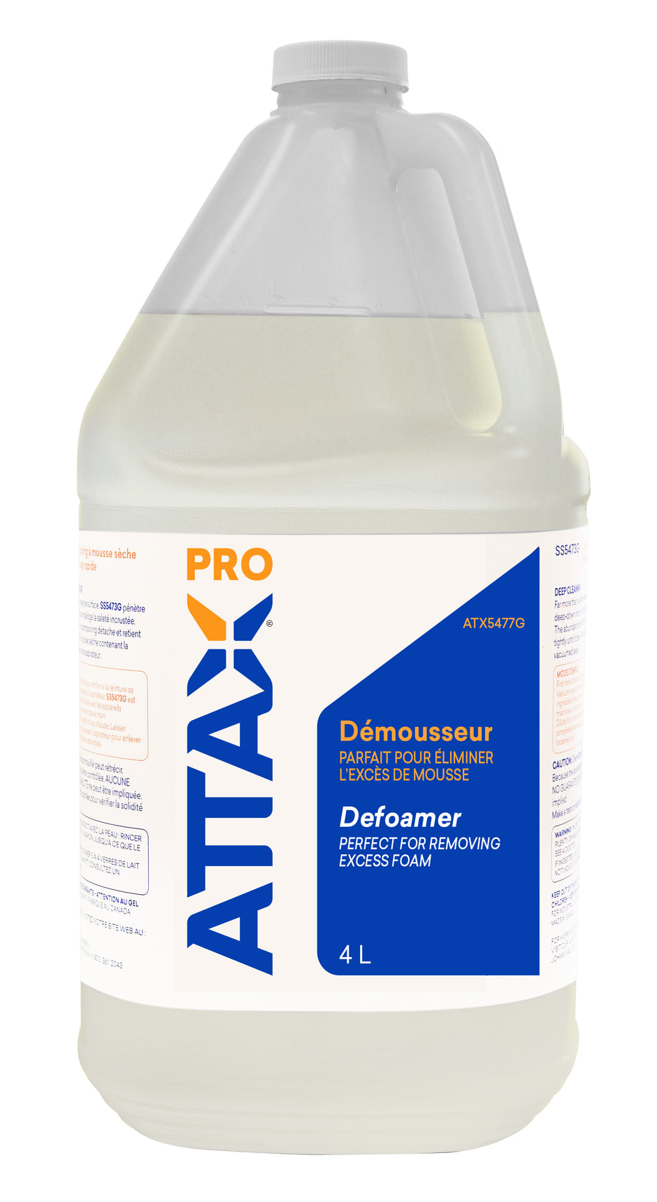 Defoamer (For Removing Excess Foam) - 1,06 gal (4 L) - Attax Â® Pro