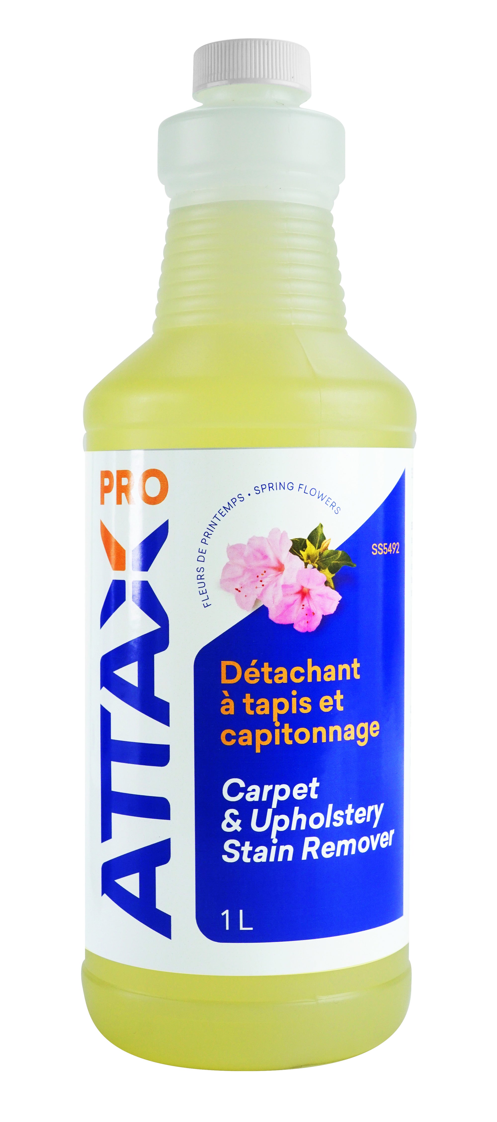 Carpet and Upholstery Stain Remover - 33,8 oz (1 L) - Attax Â® Pro