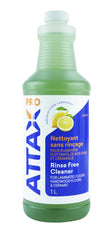 Rinse-Free Cleaner - for Laminated, Hardwood and Ceramic Floors - 33.8 oz (1 L) - Ready to Use - Attax Â® Pro