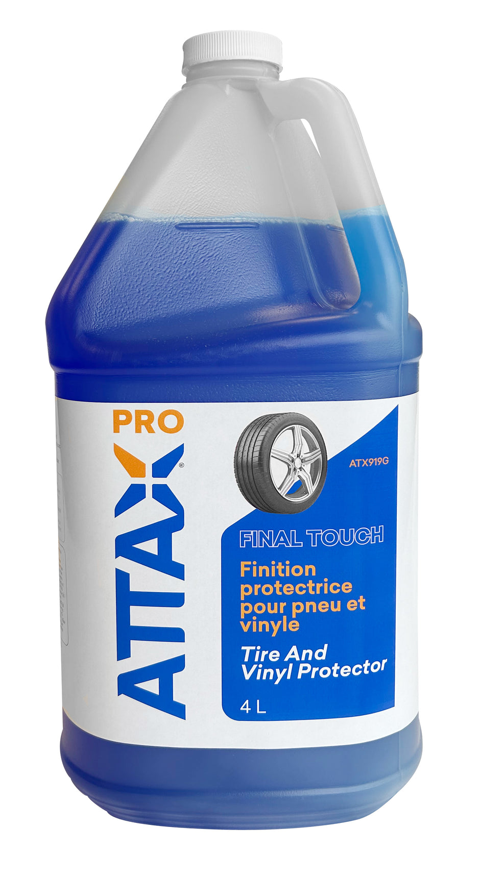 Tire and Vinyl Protector - Antistatic - 1,06 gal (4 L) - Attax Â® Pro