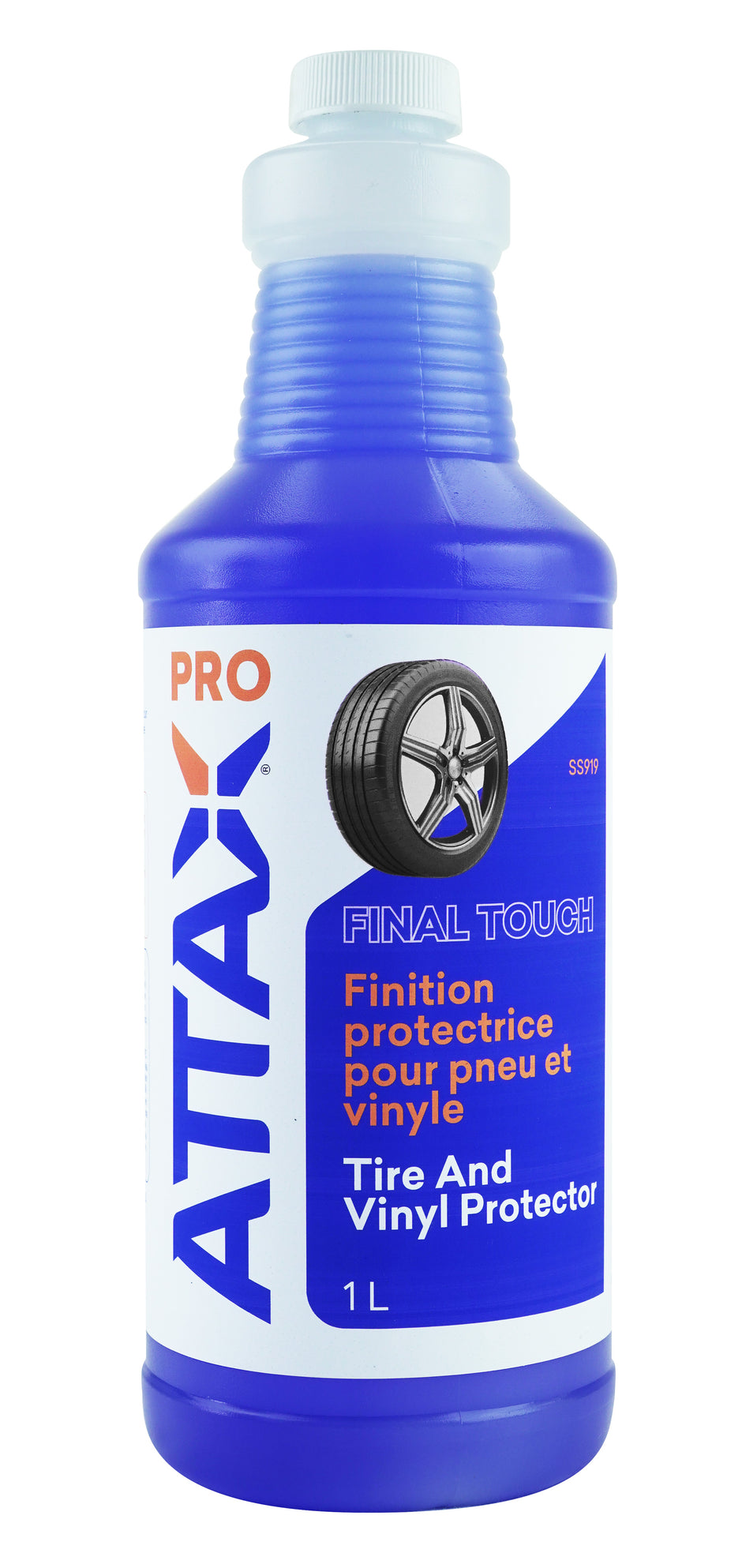 Tire and Vinyl Protector - Antistatic - 33,8 oz (1 L) - Attax Â® Pro