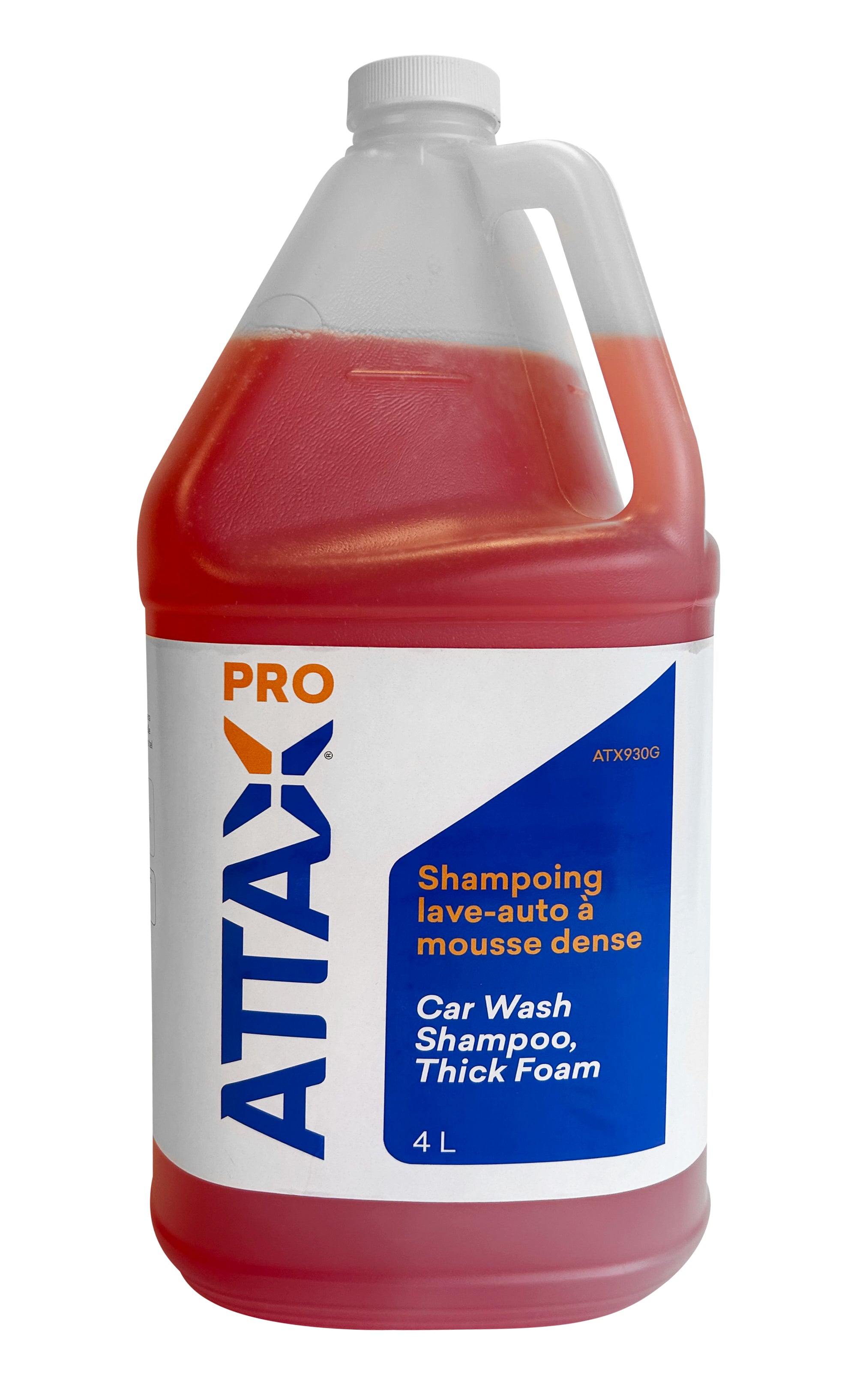 Car Wash Shampoo, Thick Foam - 1,06 gal (4 L) - Attax Â® Pro