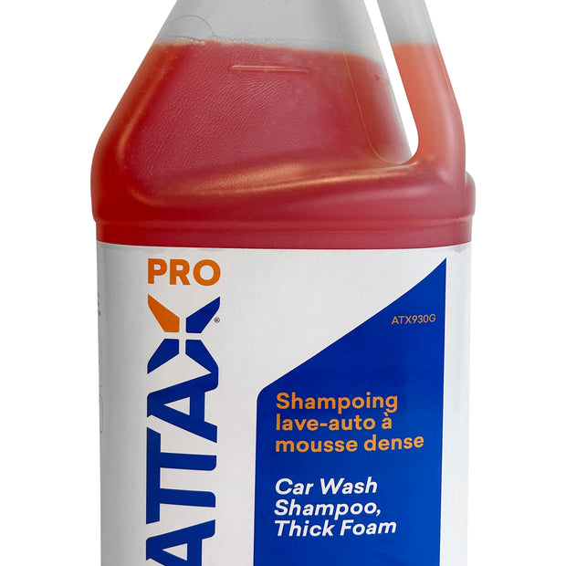 Car Wash Shampoo, Thick Foam - 1,06 gal (4 L) - Attax Â® Pro