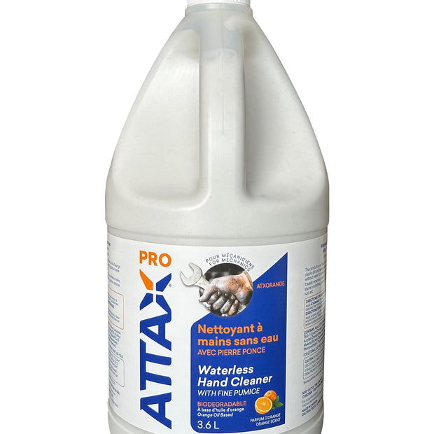 Waterless Hand Cleaner with Fine Pumice - 0,8 gal (3.6 L) - Attax Â® Pro