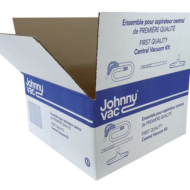 Box for Central Vacuum Kit - 18,5" (L) x 18,5" (W) x 9,75" (H)