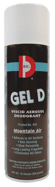 Spraygel Deodorant for Hard Surface -15 oz (425 g) - Big D 070