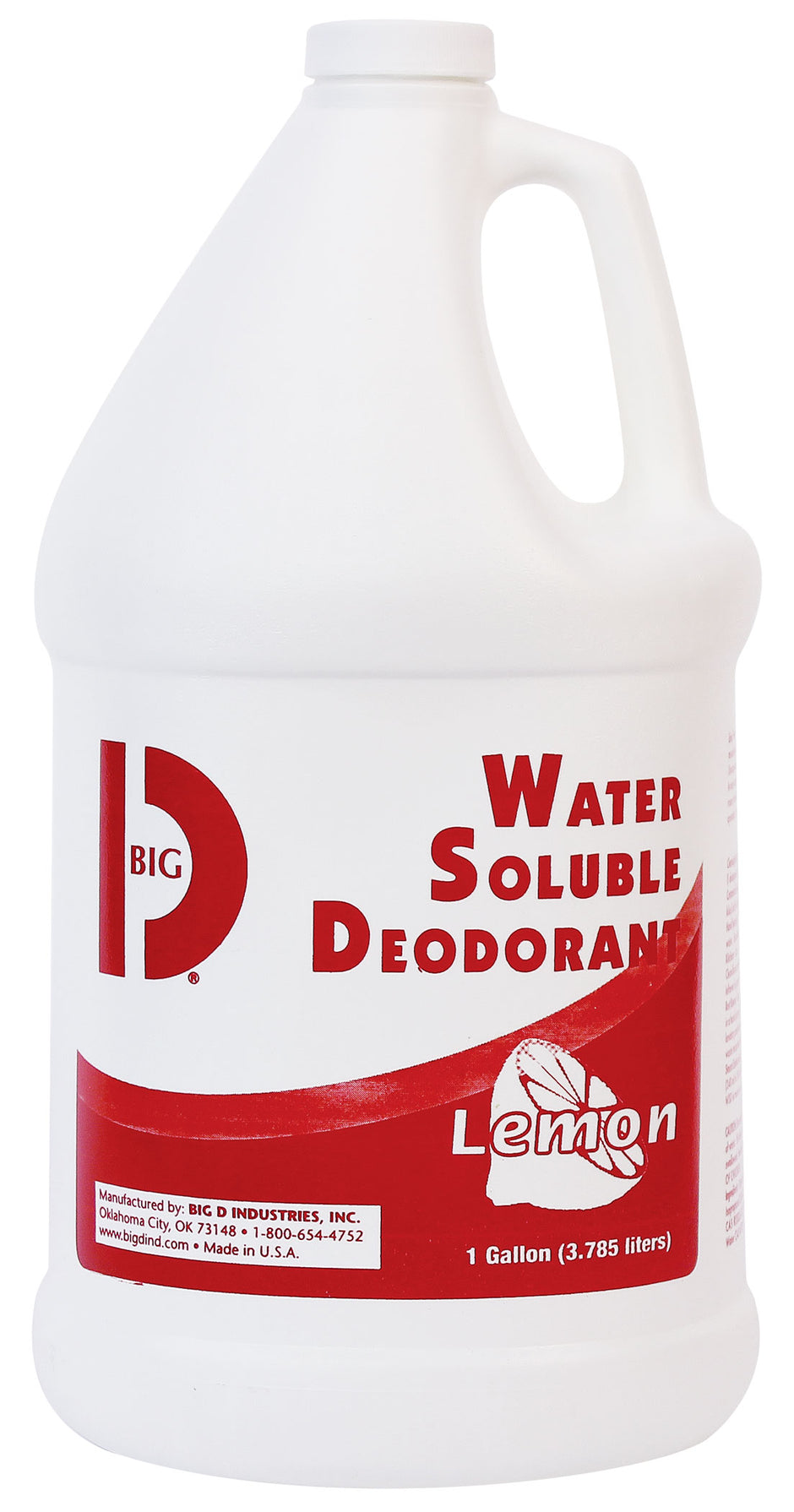 Liquid Deodorant - Lemon - 1 gal  (3.7 L) - Big D 1618
