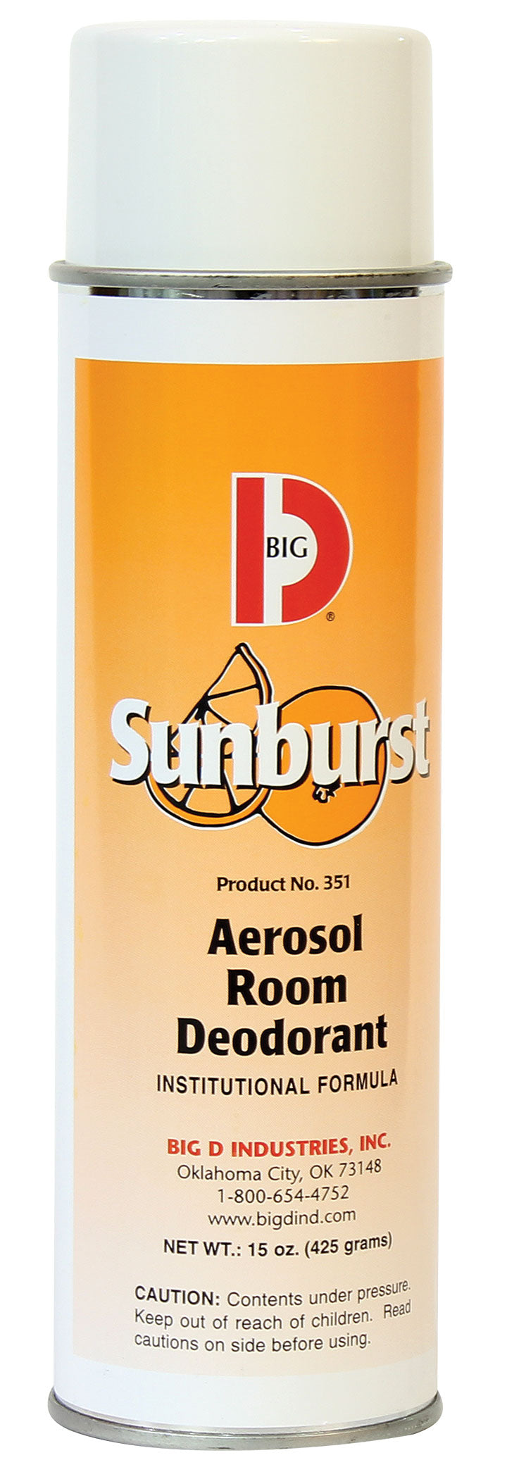 Aerosol Deodorant - Sunburst - 15 oz (425 g) - Big D 351