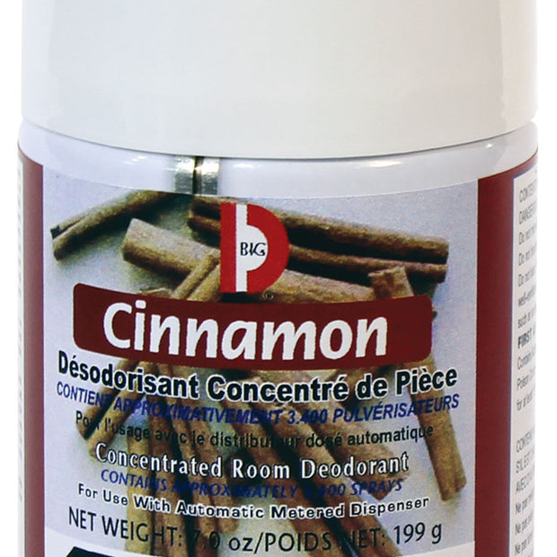 Metered Concentrated Room Deodorant - Cinnamon - 3400 Sprays - 7 oz (199 G) Big D 469