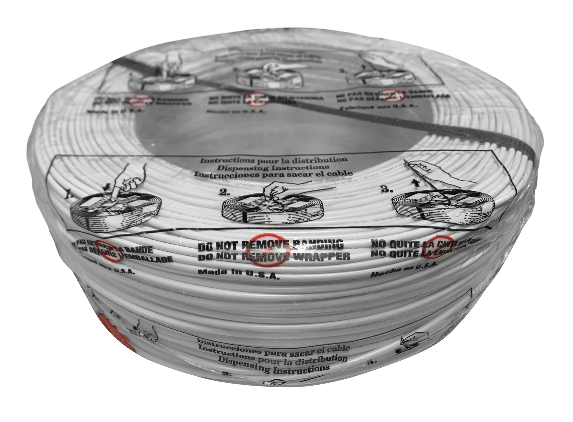 Electric Wire - 2 Conductors - 22 AWG - 24V - 1000' (305 m)