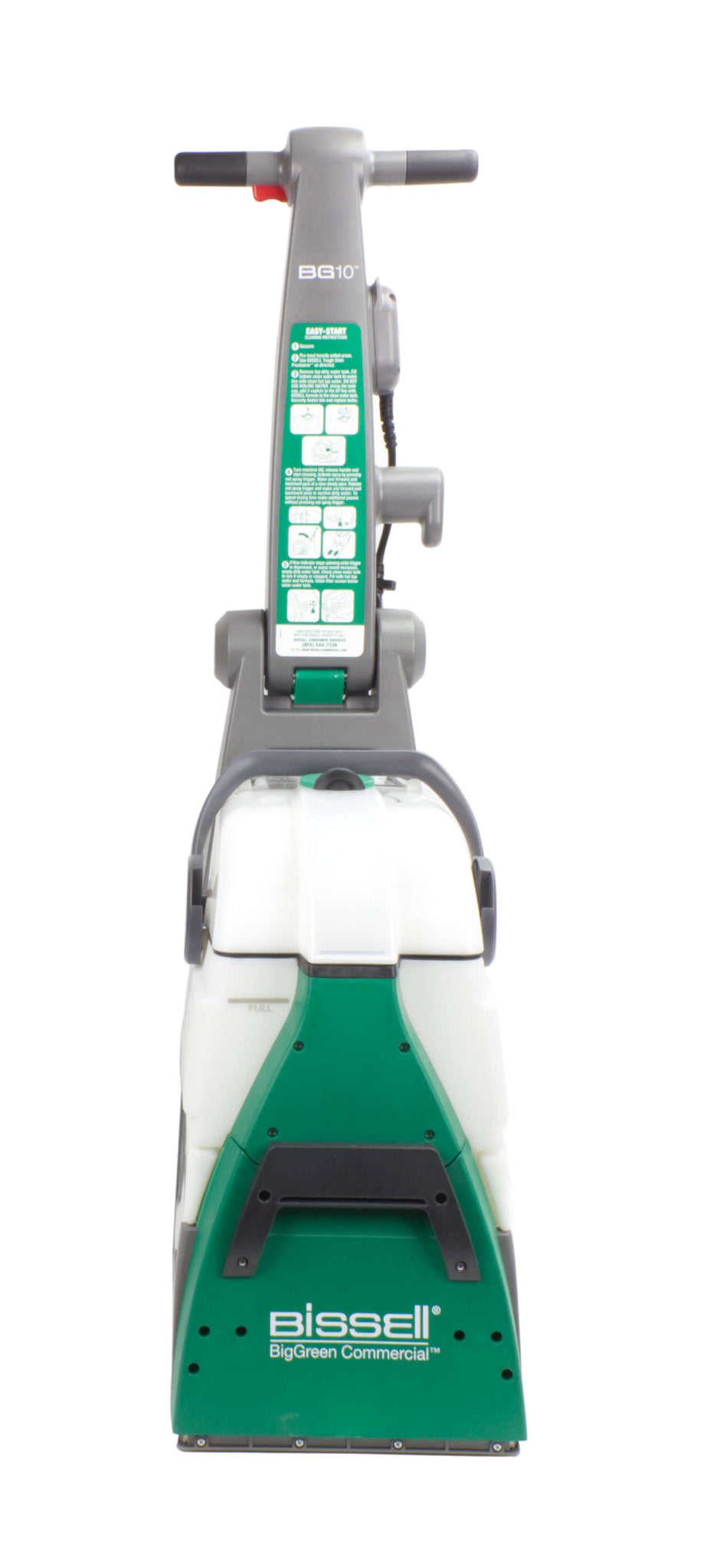 Carpet Extractor - Bissell  BG10 - Two Motors - Two Large Capacity Tanks - Ergonomic Handle