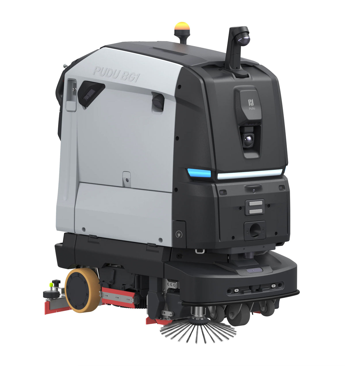 Al-powered Large Scrubber-Dryer Robot - BG1 Pro - PUDU