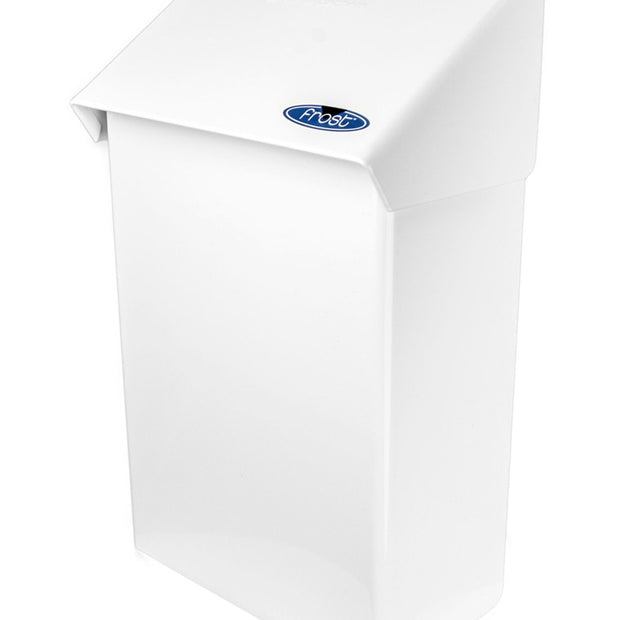 Sanitary Towel Garbage Can - White Finish - Frost