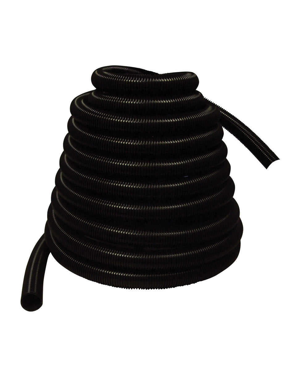 Hose for Central Vacuum - 60' (18 m) - 1 Â¼" (32 mm)  dia - Black - Anti-Crush