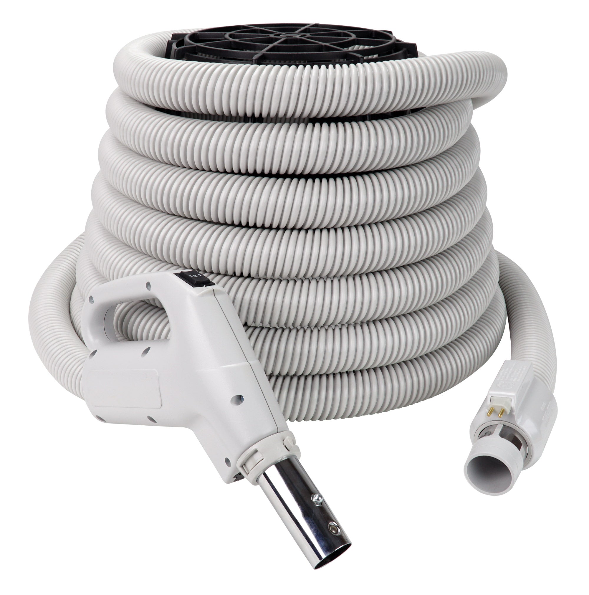 Electric Hose for Central Vacuum - 35' (10 m) - 1 1/4
