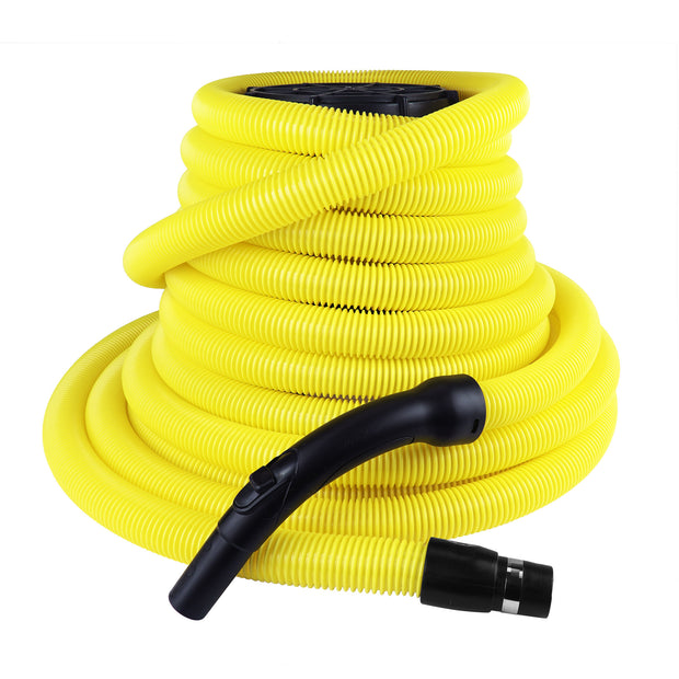 HOSE 50' X 1 1/4'' WITH END AND HANDLE YELLOW