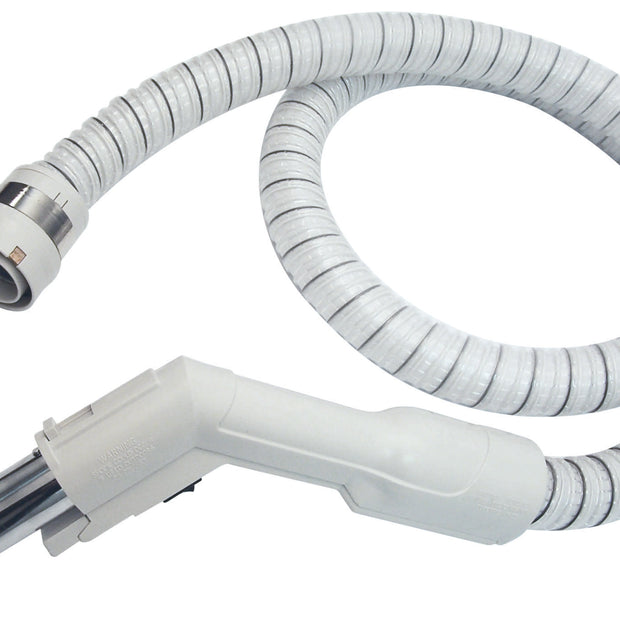 Electrical Hose for Electrolux Serie AP Vacuum - 6' (1,82 m) - 1 1/4" (32 mm) dia - White - Curved Handle - Reinforced - Electrolux EH8102W