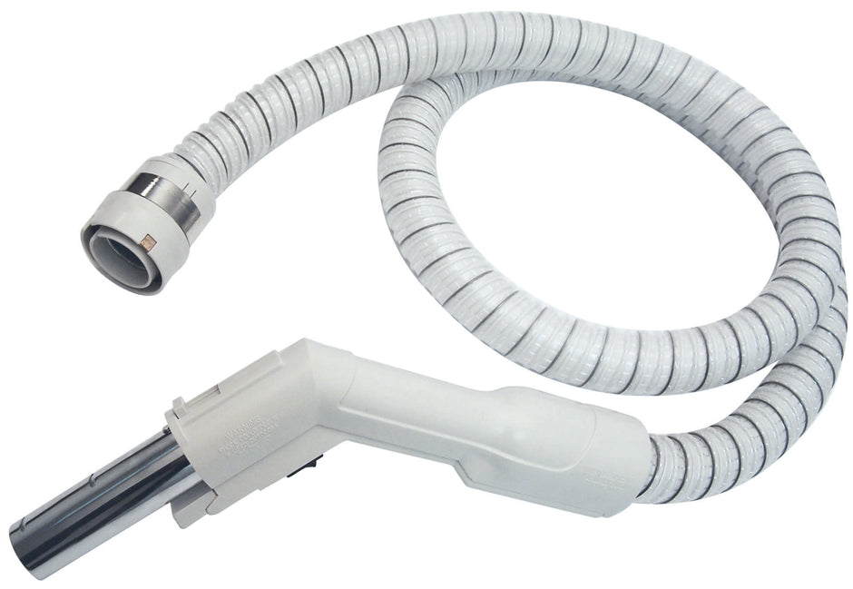 Electrical Hose for Electrolux Serie AP Vacuum - 6' (1,82 m) - 1 1/4" (32 mm) dia - White - Curved Handle - Reinforced - Electrolux EH8102W