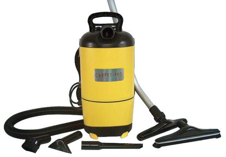 Commercial Back Pack Vacuum by Carpet Pro - 11.5 Amp