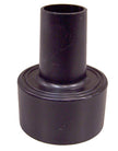 2Â½ HOSE ADAPTOR - MACHINE SIDE - SHOP VAC - BLACK