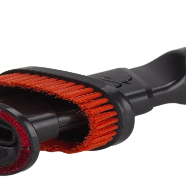 3-in-1 Tool with Clip-On Tube Tool Hanger - Crevice, Dust and Upholstery Brush