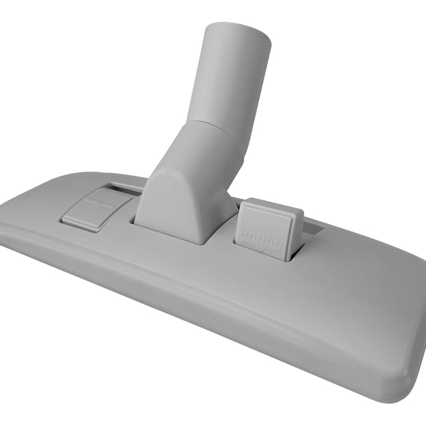 Carpet and Floor Brush - 10" (30,4 cm) - 1 1/4" (32 mm) dia - with Bumper - Grey