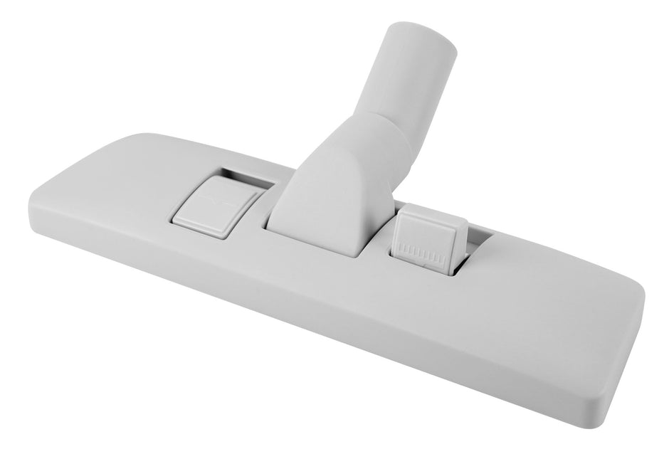 Floor and Carpet Brush - 12" (30.4 cm) - 1 1/4" (32 mm) dia - with Selector - Grey